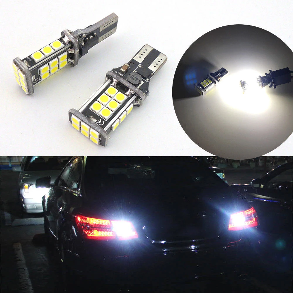 Error Free HID White 921 912 Car Truck Backup Reverse Light T15 24-SMD LED Bulb Car Back Up Light Auto Car Light Error HID White
Error Free HID White 921 912 Car Truck Backup Reverse Light T15 24-SMD LED Bulb Car Back Up Light Auto Car Light Error HID White