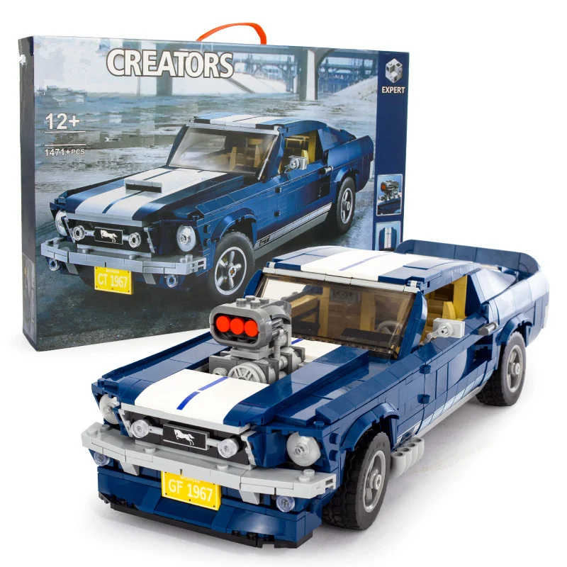 Creator Expert Technic Forde Mustanged GT Car Compatible RSR MOC Set Building Blocks Bricks Assembled DIY Toys Birthday Gifts
Creator Expert Technic Forde Mustanged GT Car Compatible RSR MOC Set Building Blocks Bricks Assembled DIY Toys Birthday Gifts