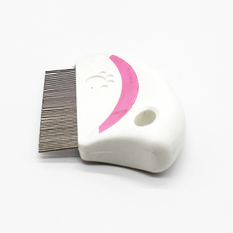 White Dog Cat Flea Combs Stainless Steel Pet Comb Dense Tooth Small Comb for Puppy Dogs Lice Removal Pet Hair Grooming Products
White Dog Cat Flea Combs Stainless Steel Pet Comb Dense Tooth Small Comb for Puppy Dogs Lice Removal Pet Hair Grooming Products