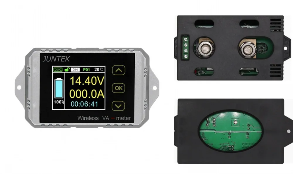 DC 400V 300A LCD Voltage Current Watt Power capacity tester Digital Combo Meter coulometer module for 12V 24V 48V Car Solar | Электроника