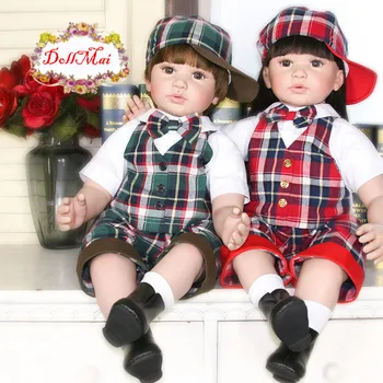 60cm Silicone Vinyl Reborn Baby Doll Toys Girls Brinquedos Lifelike Princess Play House Baby Dolls Christmas Gifts
60cm Silicone Vinyl Reborn Baby Doll Toys Girls Brinquedos Lifelike Princess Play House Baby Dolls Christmas Gifts