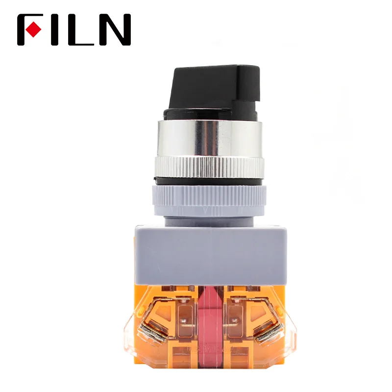 LAY7-20X_31BL 1pcs 22mm Self-lock Selector Switch 2NO 3 Positions Rotary Push Buton 4 screws 10A400V Black
LAY7-20X_31BL 1pcs 22mm Self-lock Selector Switch 2NO 3 Positions Rotary Push Buton 4 screws 10A400V Black