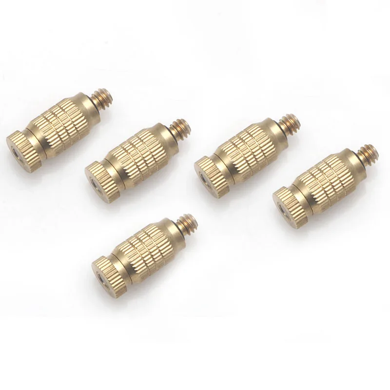5pcs 2-section Fine Brass Misting Nozzles for Cooling System 0.004" ( 0.1mm )-Y102
5pcs 2-section Fine Brass Misting Nozzles for Cooling System 0.004" ( 0.1mm )-Y102