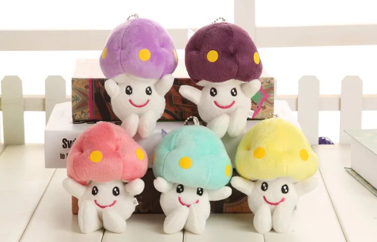 Kawaii 3Colors- 14CM Cute Mushroom Stuffed Plush Doll Toy , keychain Pendant Toy , Children's Birthday Party Gift plush Toy Doll
Kawaii 3Colors- 14CM Cute Mushroom Stuffed Plush Doll Toy , keychain Pendant Toy , Children's Birthday Party Gift plush Toy Doll