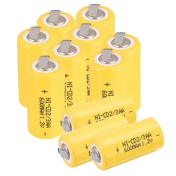 New arrival for ! 11 pcs 2/3AA Ni-Cd 1.2V 2/3AA rechargeable battery NiCd Batteries - Yellow 600 mah
New arrival for ! 11 pcs 2/3AA Ni-Cd 1.2V 2/3AA rechargeable battery NiCd Batteries - Yellow 600 mah