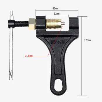 Bike Bicycle Cycle Chain Pin Remover Motorcycle Chain Breaker Link Removal Splitter Motor Chain Cutter Riveting Tool 420 428 530
Bike Bicycle Cycle Chain Pin Remover Motorcycle Chain Breaker Link Removal Splitter Motor Chain Cutter Riveting Tool 420 428 530
