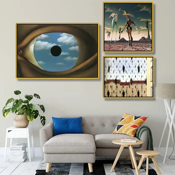 Rene Magritte Surrealism Art Canvas Painting Vintage Kraft Posters Classic Wall Stickers Wall Art Nursery Kids Bedroom Decor
Rene Magritte Surrealism Art Canvas Painting Vintage Kraft Posters Classic Wall Stickers Wall Art Nursery Kids Bedroom Decor