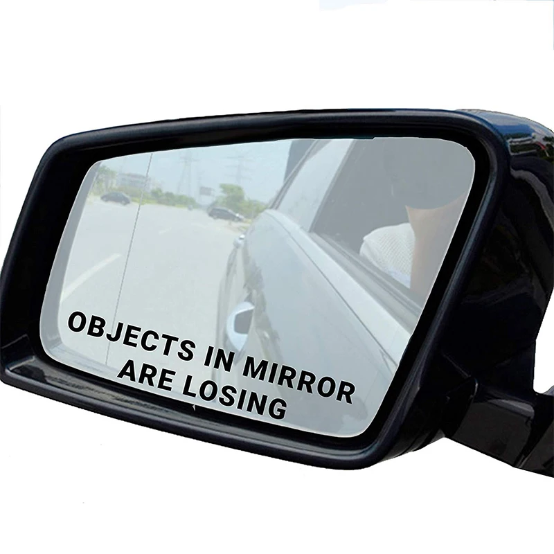 3.25 inch * 0.55 inch rearview mirror 1PC Car Sticker Objects in Mirror are Losing Black Etched Glass Funny motorcycle Decal
3.25 inch * 0.55 inch rearview mirror 1PC Car Sticker Objects in Mirror are Losing Black Etched Glass Funny motorcycle Decal