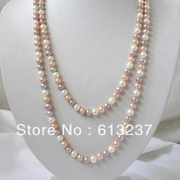Beautiful round beads 7-8mm new multicolor natural cultured freshwater lovely pearls making necklace 48inch MY4536
Beautiful round beads 7-8mm new multicolor natural cultured freshwater lovely pearls making necklace 48inch MY4536