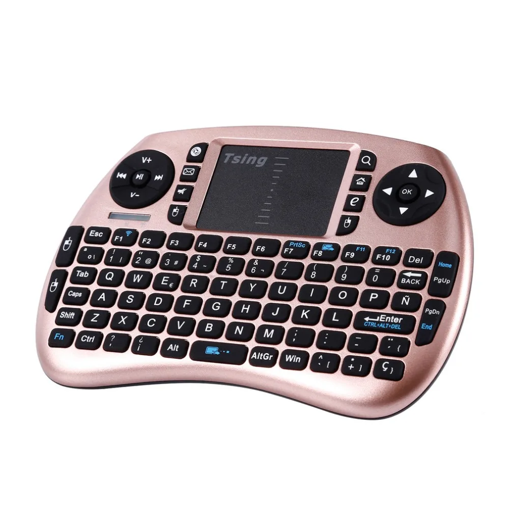Portable Handheld Wireless Keyboard Touchpad Multi-media for TV Box Media TV PC Stick Laptop for Raspberry PI PS3 French Spanish
Portable Handheld Wireless Keyboard Touchpad Multi-media for TV Box Media TV PC Stick Laptop for Raspberry PI PS3 French Spanish