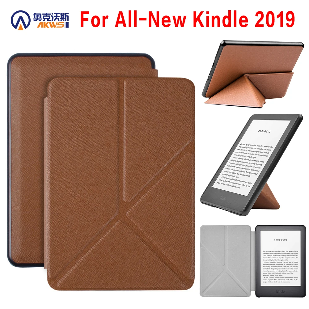 Walkers Thin Smart Cover Origami Case for New Amazon Kindle 10th (2019 Release) 6'' E-reader + Stylus + Film
Walkers Thin Smart Cover Origami Case for New Amazon Kindle 10th (2019 Release) 6'' E-reader + Stylus + Film