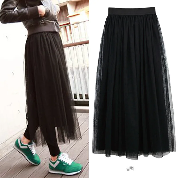 Korean Skirt Spring and Summer Long Tutu Chiffon Mesh High Waist Slim Slimming Large Size
Korean Skirt Spring and Summer Long Tutu Chiffon Mesh High Waist Slim Slimming Large Size
