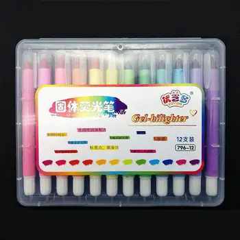 12 color/set Color marker pen Highlighter crayon DIY pen Stationery office school supplies
12 color/set Color marker pen Highlighter crayon DIY pen Stationery office school supplies