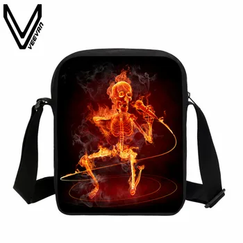 VEEVANV New Men Messenger Bag Flame Singing Skeleton Printed Handbag School Crossbody Bag Children Small Purse Boys Shoulder Bag
VEEVANV New Men Messenger Bag Flame Singing Skeleton Printed Handbag School Crossbody Bag Children Small Purse Boys Shoulder Bag