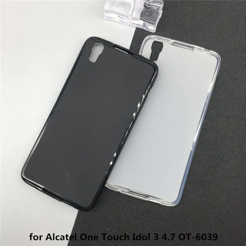 Мягкий силиконовый чехол s для телефона Alcatel One Touch Idol 3 4 7 6039 6039A K 6039Y оригинальный