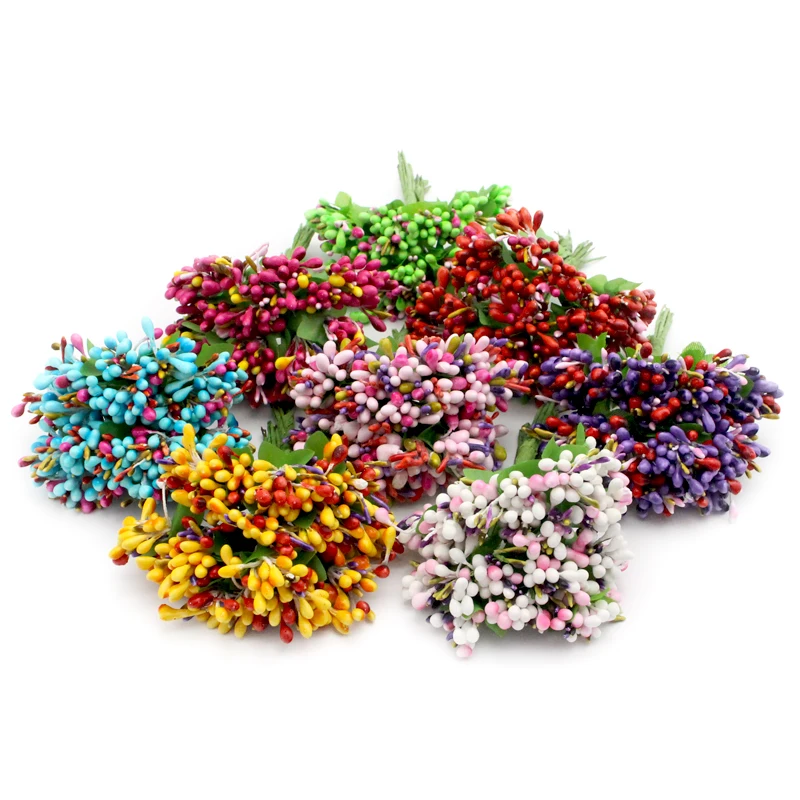 SALE! 1bundle/lot (10pcs/bundle) 10cm Colorful Artificial Flower Stamen Wedding Decorative Flower A0508
SALE! 1bundle/lot (10pcs/bundle) 10cm Colorful Artificial Flower Stamen Wedding Decorative Flower A0508