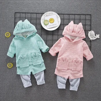 Children's Wear 2018 Spring and Autumn Baby Children's Wear Cotton T-shirt Striped Back Belt Pants Two-piece Set
Children's Wear 2018 Spring and Autumn Baby Children's Wear Cotton T-shirt Striped Back Belt Pants Two-piece Set