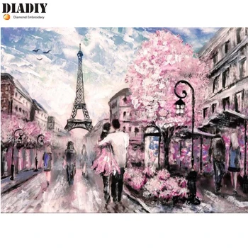 DIADIY DIY 5D Diamond Mosaic Full Diamond Painting Cross Stitch Kits"Paris/Street/romantic love"Diamond Embroidery,wedding decor
DIADIY DIY 5D Diamond Mosaic Full Diamond Painting Cross Stitch Kits"Paris/Street/romantic love"Diamond Embroidery,wedding decor