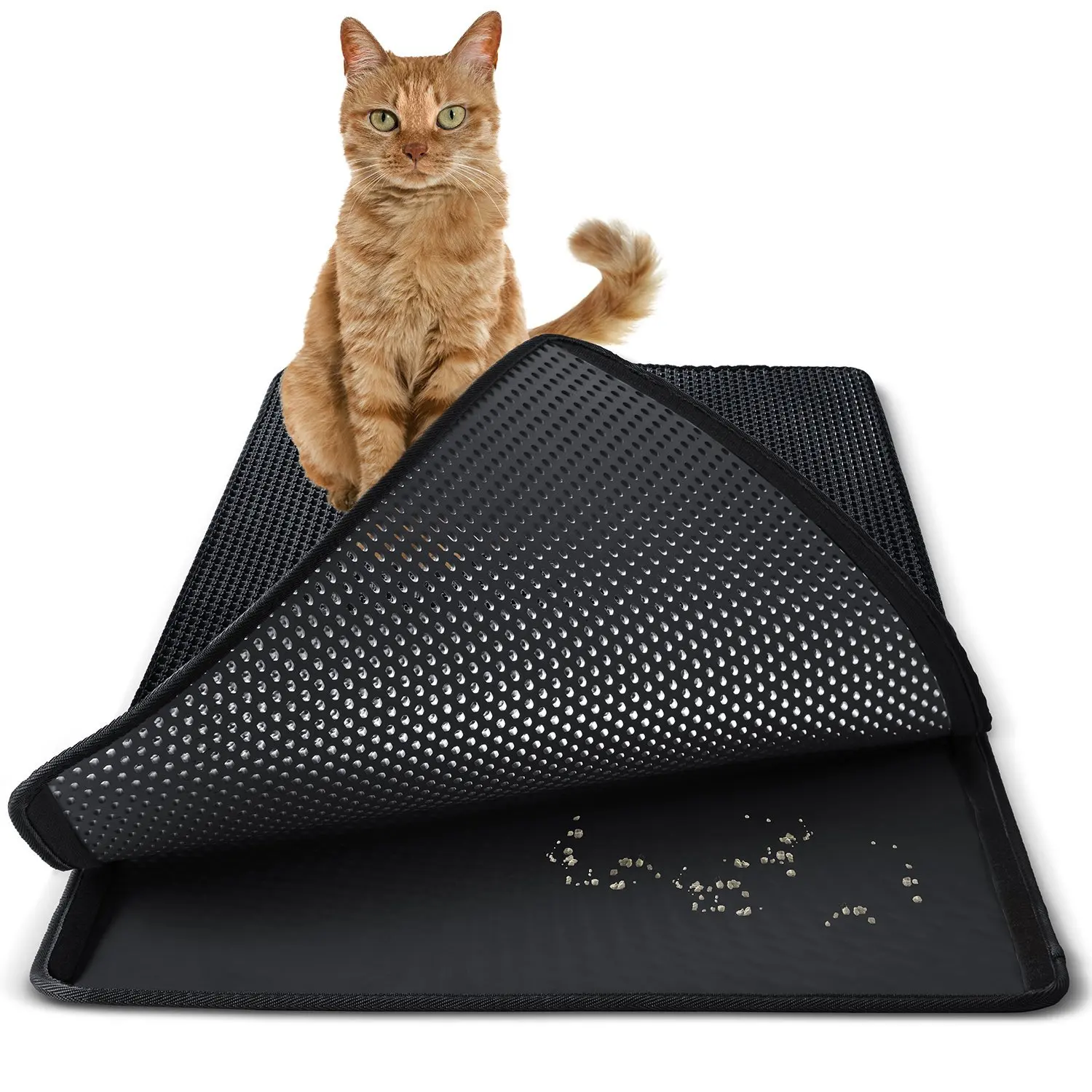 wholesale-brand-large-double-layer-cat-litter-mat-trapper-eva