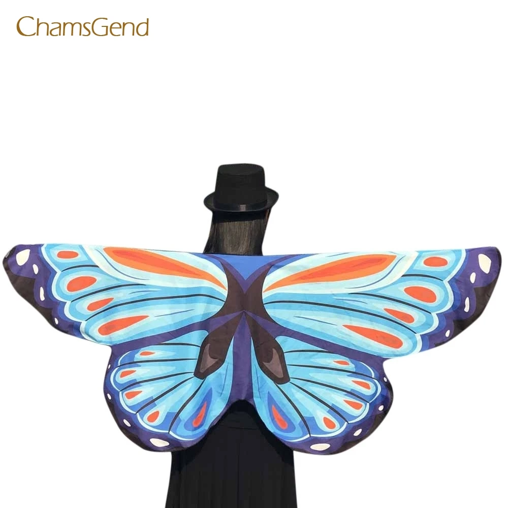 Chamsgend Coolbeener Soft Fabric Butterfly Wings Fairy Ladies Nymph Pixie Costume Accessory feb20
Chamsgend Coolbeener Soft Fabric Butterfly Wings Fairy Ladies Nymph Pixie Costume Accessory feb20