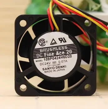 Sanyo 109P0424H6D20 24V 4020 0.07A 4cm 3 line quiet frequency converter cooling fan
Sanyo 109P0424H6D20 24V 4020 0.07A 4cm 3 line quiet frequency converter cooling fan