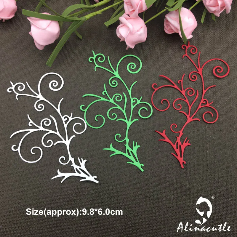 METAL CUTTING DIES cut leaf vine spring branch Alinacraft Scrapbooking paper craft album card punch knife art cutter die
METAL CUTTING DIES cut leaf vine spring branch Alinacraft Scrapbooking paper craft album card punch knife art cutter die