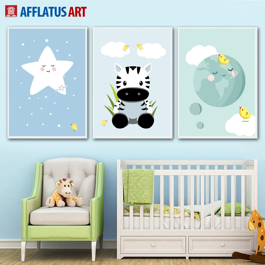 Cartoon Star Moon Zebra Wall Art Canvas Painting Nordic Posters And Prints Nursery Art Print Wall Pictures Kids Room Wall Decor
Cartoon Star Moon Zebra Wall Art Canvas Painting Nordic Posters And Prints Nursery Art Print Wall Pictures Kids Room Wall Decor