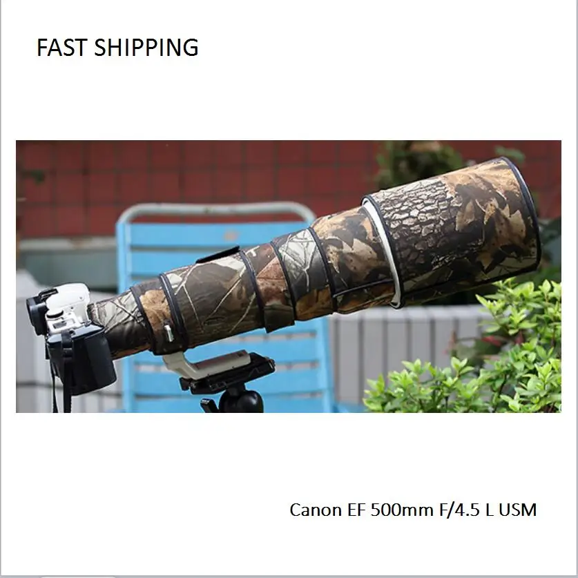 DHL/EMS shipping lens coat camouflage for Canon EF 500mm F/4.5 L USM gun clothing Lens protection pt0018
DHL/EMS shipping lens coat camouflage for Canon EF 500mm F/4.5 L USM gun clothing Lens protection pt0018