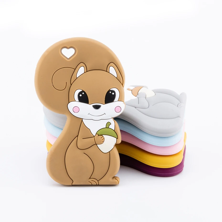 Let's Make 5Pc Baby Crib Toys Infant Teething Squirrel Baby Sensory Toy Silicone Teether Pendant Rodent Safe Baby Teether
Let's Make 5Pc Baby Crib Toys Infant Teething Squirrel Baby Sensory Toy Silicone Teether Pendant Rodent Safe Baby Teether