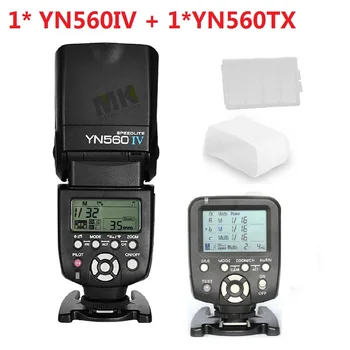 Yongnuo YN560IV 560IV Speedlite Speedlight + YN560-TX Wireless Flash Controller for Canon DSLR Cameras 5D 60D 6D 7D 60D 5D3
Yongnuo YN560IV 560IV Speedlite Speedlight + YN560-TX Wireless Flash Controller for Canon DSLR Cameras 5D 60D 6D 7D 60D 5D3