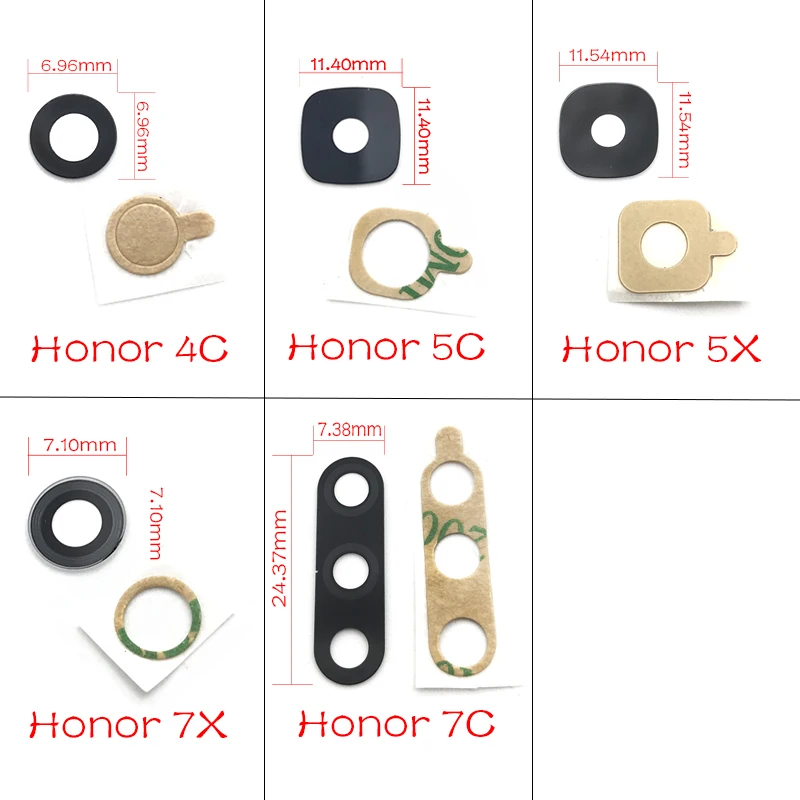 New For Huawei Honor 7c 7x 5c 5x 4c 4x Rear Camera Glass Lens Cover Replacement Parts
New For Huawei Honor 7c 7x 5c 5x 4c 4x Rear Camera Glass Lens Cover Replacement Parts