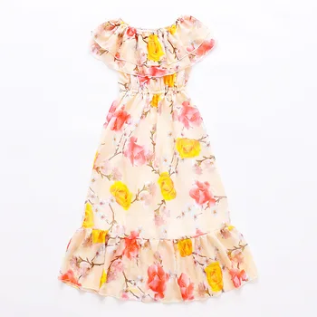 Princess Summer Flowers Beach Dress Girls Bohemian Ruffle Ankle-Length Dress Girls Party Crew Neck Beach Sundress AA51724
Princess Summer Flowers Beach Dress Girls Bohemian Ruffle Ankle-Length Dress Girls Party Crew Neck Beach Sundress AA51724