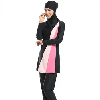 Muslim Swimsuits Women Swimwear Full Face Hijab Swimming Beachwear Islamic Sport Clothing Bikinis Plus Size S-4XL
Muslim Swimsuits Women Swimwear Full Face Hijab Swimming Beachwear Islamic Sport Clothing Bikinis Plus Size S-4XL