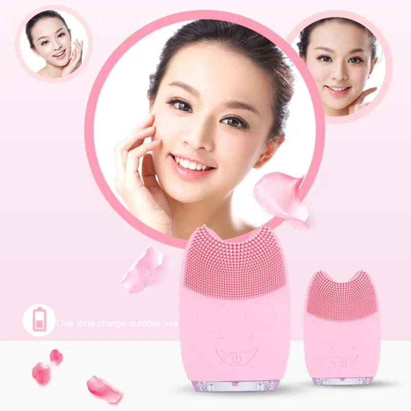 Dropshipping Electric Facial Cleaning Brush Massage Machine Silicone Facial Cleansing Devices Tools
Dropshipping Electric Facial Cleaning Brush Massage Machine Silicone Facial Cleansing Devices Tools