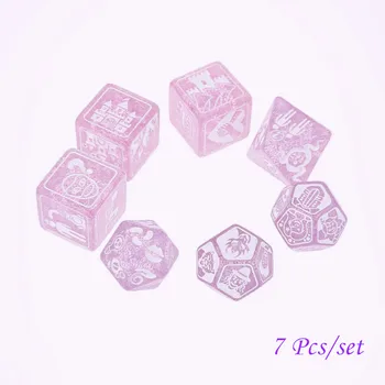 7pcs/set Story Dices For Story Time Polyhedral Game Dice Says Party Multi Faces Acrylic Dice Toy Table Board Games Accessories 
7pcs/set Story Dices For Story Time Polyhedral Game Dice Says Party Multi Faces Acrylic Dice Toy Table Board Games Accessories