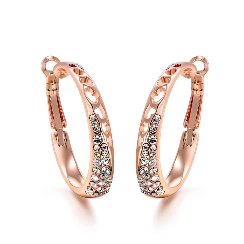 Mieehoo Gold Color High Quality Hoop Earrings Paved with AAA Austrian Cubic Zirconia for Wedding Party Jewelry
Mieehoo Gold Color High Quality Hoop Earrings Paved with AAA Austrian Cubic Zirconia for Wedding Party Jewelry