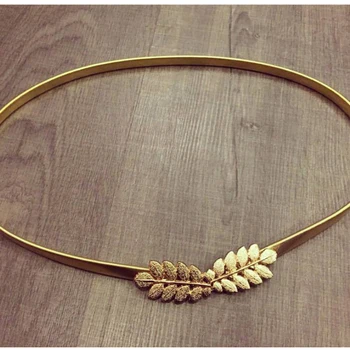 Cute Gold Olive Leaf wedding Belt for women pure metal elastic chain waist belt gold and silver in stock
Cute Gold Olive Leaf wedding Belt for women pure metal elastic chain waist belt gold and silver in stock