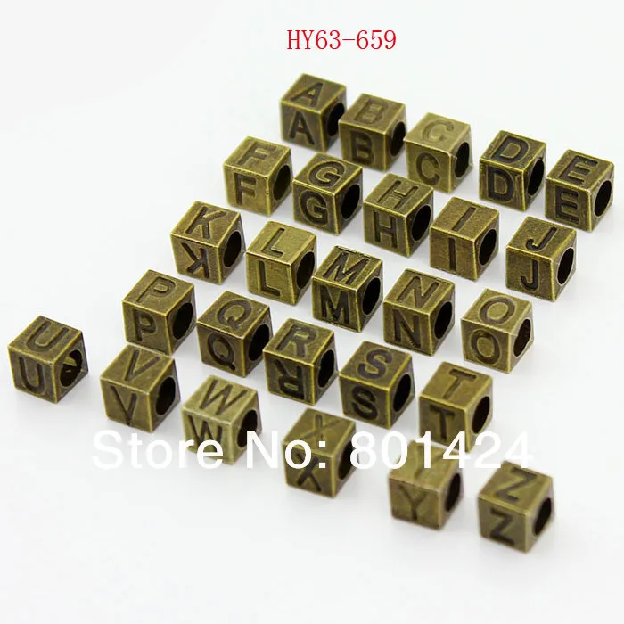 12 pieces 63-659 accessories for jewelry antique bronze 7mm A-Z letters of an alphabet big hole beads european beads
12 pieces 63-659 accessories for jewelry antique bronze 7mm A-Z letters of an alphabet big hole beads european beads