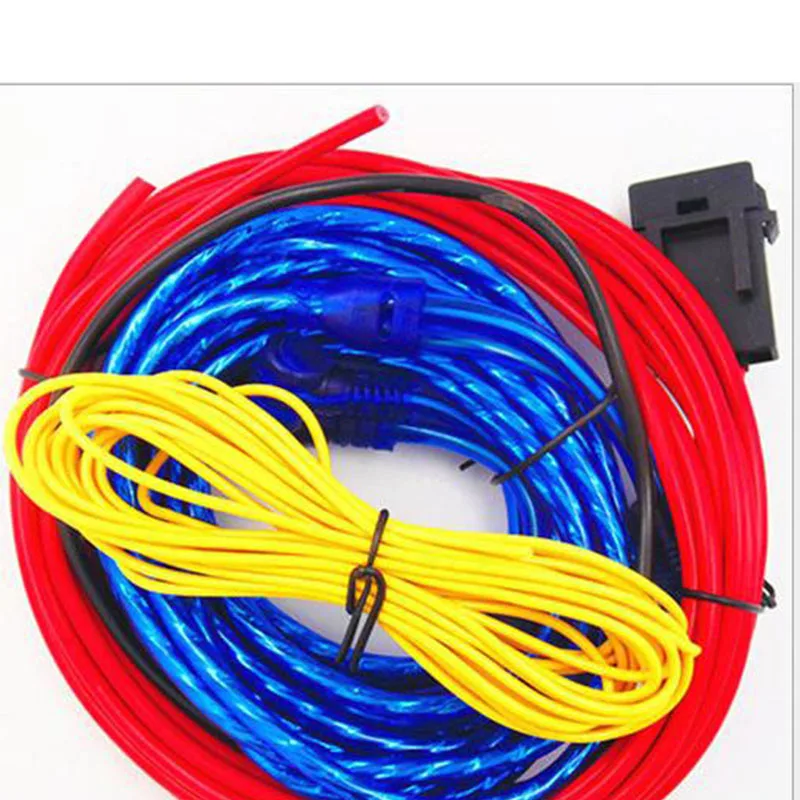 Subwoofer line Car amplifier sets of lines Auto modified stereo wire 4m power line
Subwoofer line Car amplifier sets of lines Auto modified stereo wire 4m power line