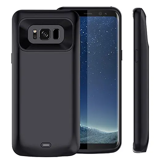 S8 plus Battery Case, 5000 mAh Rechargeable Portable Battery Case Power Bank Charging Case for Samsung
S8 plus Battery Case, 5000 mAh Rechargeable Portable Battery Case Power Bank Charging Case for Samsung