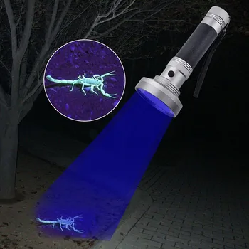 100 LED UV Light 395-400nm Violet Flashlight Detection Torch Lights Lamp YU-Home
100 LED UV Light 395-400nm Violet Flashlight Detection Torch Lights Lamp YU-Home