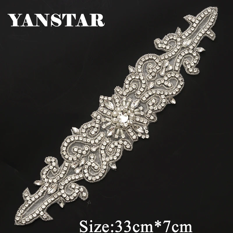 YANSTAR(30 шт.) искусственная Аппликация Кристалл Серебряный для свадебных платьев ремень утюжок на YS940
YANSTAR(30 шт.) искусственная Аппликация Кристалл Серебряный для свадебных платьев ремень утюжок на YS940