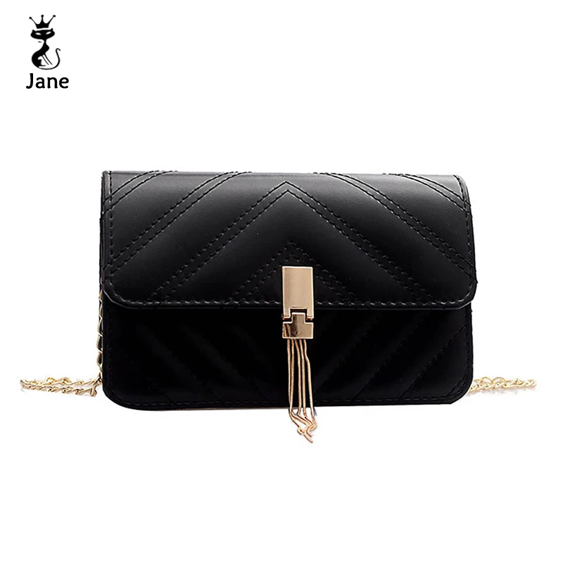 2019 Summer Fashion Women Bag Small Leather Handbags PU Shoulder Bag Small Flap Crossbody Bags Mini Tassel Messenger Bags Black
2019 Summer Fashion Women Bag Small Leather Handbags PU Shoulder Bag Small Flap Crossbody Bags Mini Tassel Messenger Bags Black