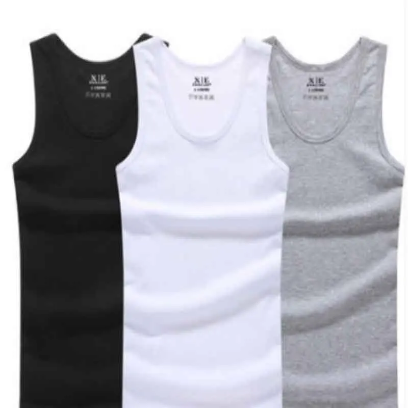 Xie Jiaer's three-piece men's vest pure cotton vest breathable sweat absorption man's vest
Xie Jiaer's three-piece men's vest pure cotton vest breathable sweat absorption man's vest