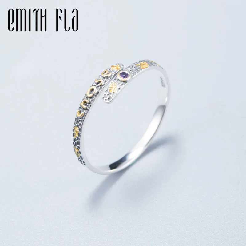 Genuine 100% 925 Sterling Silver Original Design Opening Letter Rings Fashion Jewelry
Genuine 100% 925 Sterling Silver Original Design Opening Letter Rings Fashion Jewelry