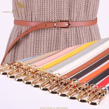 SISHION 2019 new candy color PU belt ladies fashion thin wild pin exquisite metal knot belts for women SP0165
SISHION 2019 new candy color PU belt ladies fashion thin wild pin exquisite metal knot belts for women SP0165