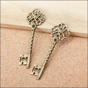 Free Shipping Hallow Out Floral Vintage Key Pendant Charms Bronze Alloy Metal Retro DIY Jewelry Findings Necklace Floating Charm
Free Shipping Hallow Out Floral Vintage Key Pendant Charms Bronze Alloy Metal Retro DIY Jewelry Findings Necklace Floating Charm