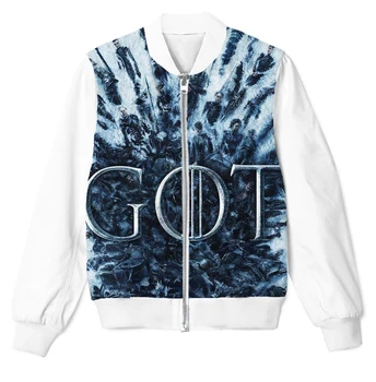 REAL American US SIZE Custom Game of Thrones 3D Sublimation print bomber Zipper Up Jacket plus size 4XL 5XL 6XL
REAL American US SIZE Custom Game of Thrones 3D Sublimation print bomber Zipper Up Jacket plus size 4XL 5XL 6XL