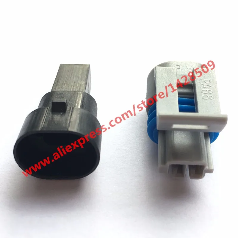 10 Sets GM TPS 2 Pin Socket Female Male Automotive Connector Waterproof Electrical Sensor Connector 12162197
10 Sets GM TPS 2 Pin Socket Female Male Automotive Connector Waterproof Electrical Sensor Connector 12162197