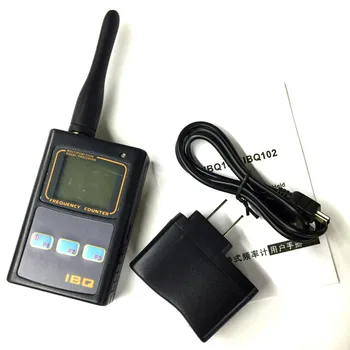 IBQ102 Mini Handhold Frequency Meter LCD Display Frequency Counter for Two Way Radio Transceiver GSM 50 MHz-2.6 GHz
IBQ102 Mini Handhold Frequency Meter LCD Display Frequency Counter for Two Way Radio Transceiver GSM 50 MHz-2.6 GHz